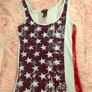 Rue 21 star spangled tank top